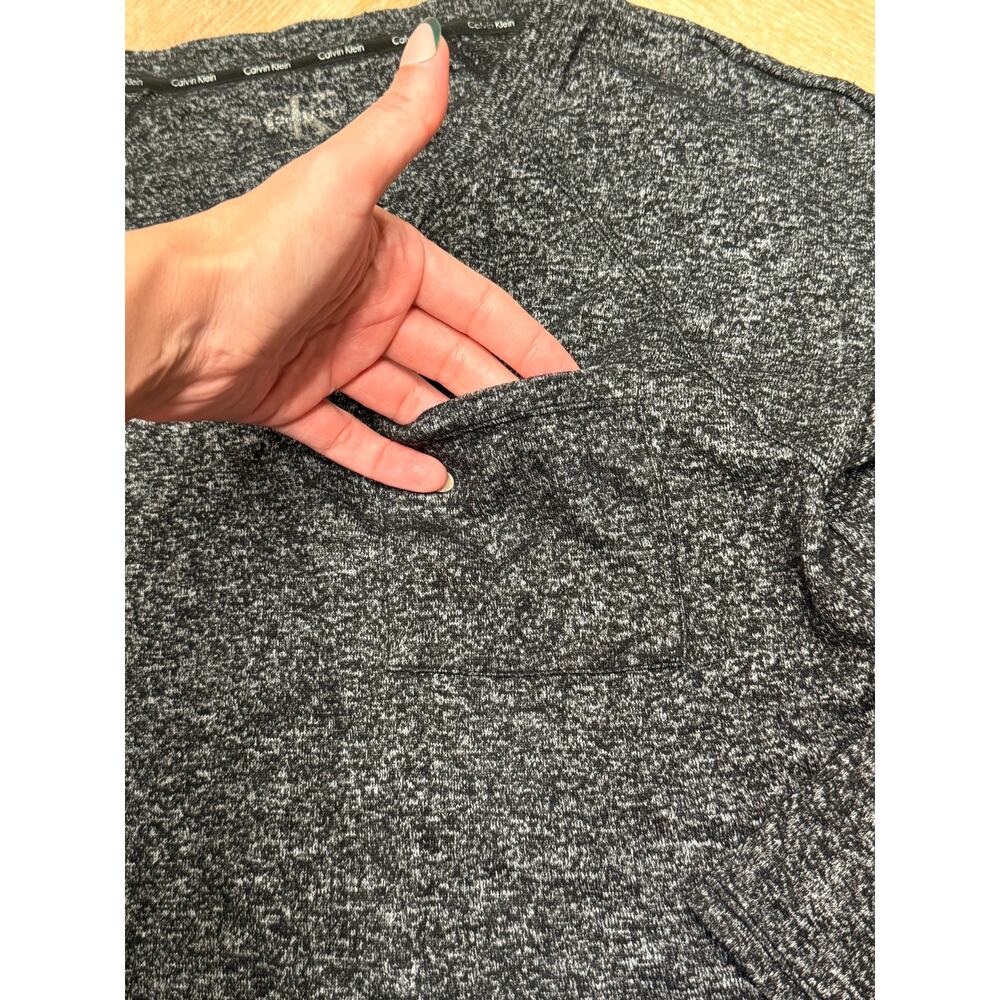 Calvin Klein Black Athletic Long Sleeve Top - Picture 3 of 5